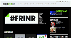 Desktop Screenshot of chuo.fm